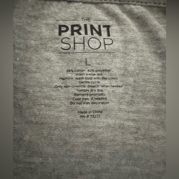 The Print Shop | I Need Some Space | Ringer Tee - Picture 3 of 4